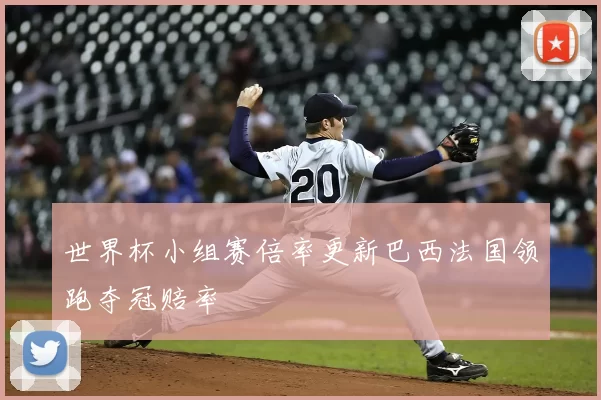 世界杯小组赛倍率更新巴西法国领跑夺冠赔率